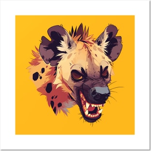 hyena Posters and Art